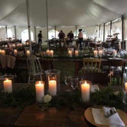 Wedding Table Setup | Filbert B&B, Danielsville, PA