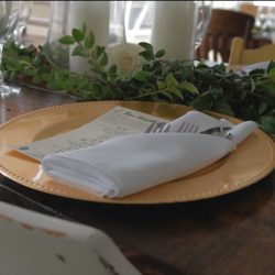 Wedding Table Setup | Filbert B&B, Danielsville, PA