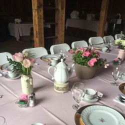 Wedding Table Setup | Filbert B&B, Danielsville, PA
