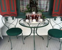 Table with Juice | Filbert B&B, Danielsville, PA