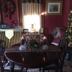 Christmas Decoration | Filbert B&B, Danielsville, PA